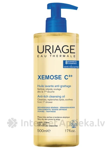 URIAGE Xemose C8+ eļļas mazgāšanās līdzeklis, 500 ml | internetaptieka.lv