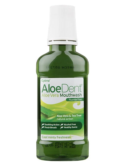 ALOEDENT Aloe Vera mutes skalojamais līdzeklis, 250 ml