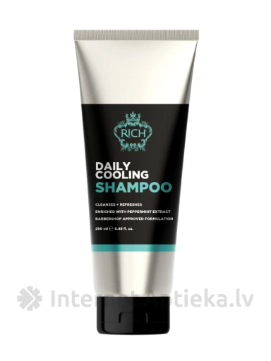 RICH MAN Ikdienas atvēsinošs šampūns, 250 ml | internetaptieka.lv