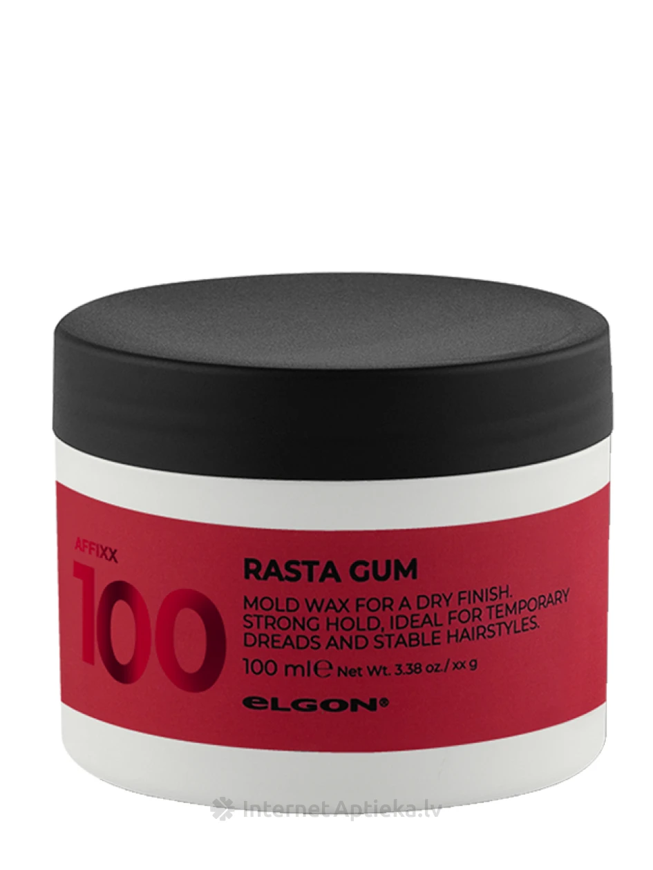 ELGON AFFIXX īpaši spēcīga sausā efekta vasks 100 RASTA GUM, 100 ml | internetaptieka.lv