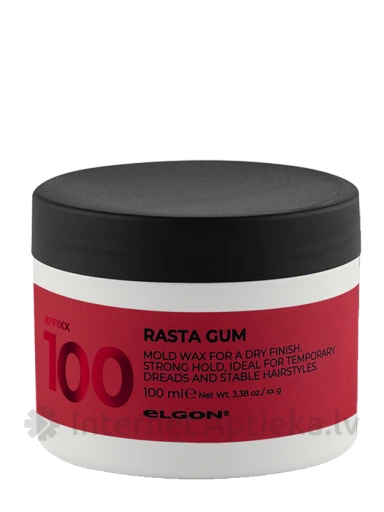 ELGON AFFIXX īpaši spēcīga sausā efekta vasks 100 RASTA GUM, 100 ml | internetaptieka.lv