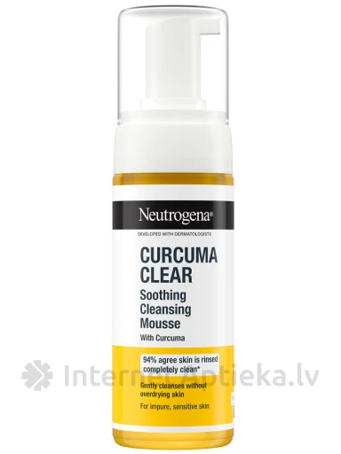 NEUTROGENA Curcuma Clear rahustav puhastusvaht, 150 ml | internetaptieka.lv