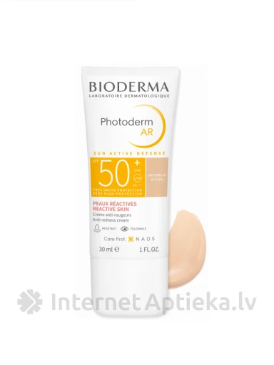 Bioderma Photoderm AR с тональным эффектом SPF50+, 30мл | internetaptieka.lv