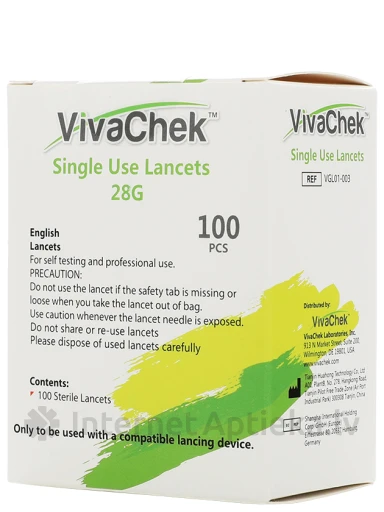 Lantsetid Vivachek Ino, 100 tk. | internetaptieka.lv