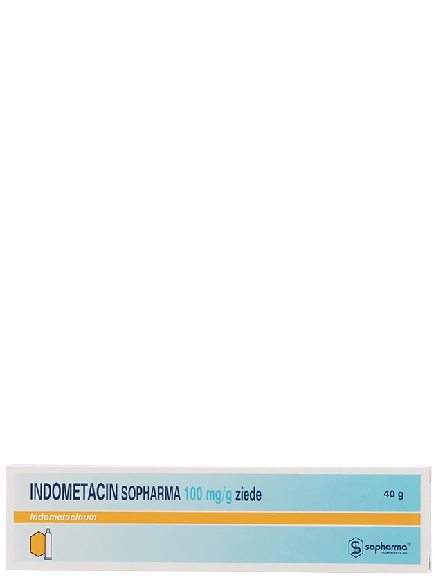 Indometacin Sopharma 100 mg/g ziede