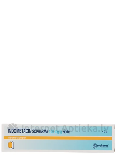 Indometacin Sopharma 10 % ziede, 40 g | internetaptieka.lv