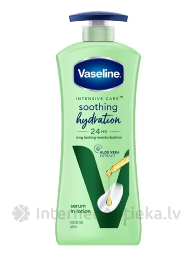 VASELINE Losjons Soothing Hydration, 600 ml | internetaptieka.lv
