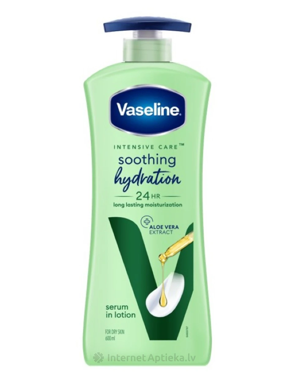 VASELINE Losjons Soothing Hydration, 600 ml | internetaptieka.lv