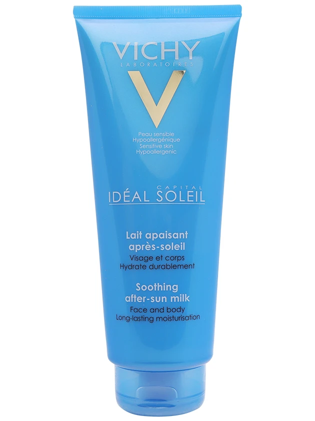 Vichy Ideal Soleil After-San Smoothing Milk pieniņš pēc saules, 300 ml