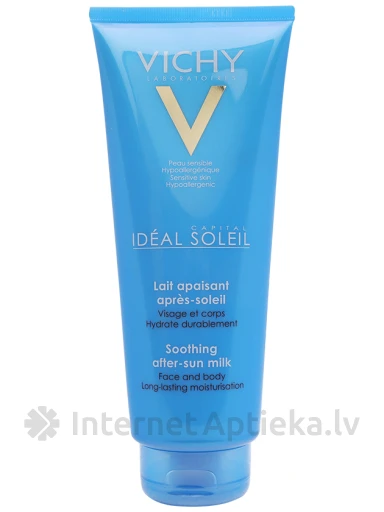 Vichy Ideal Soleil After-San Smoothing Milk pieniņš pēc saules, 300 ml | internetaptieka.lv