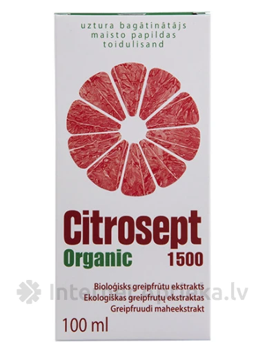 Citrosept Organic 1500mg, 100 ml | internetaptieka.lv