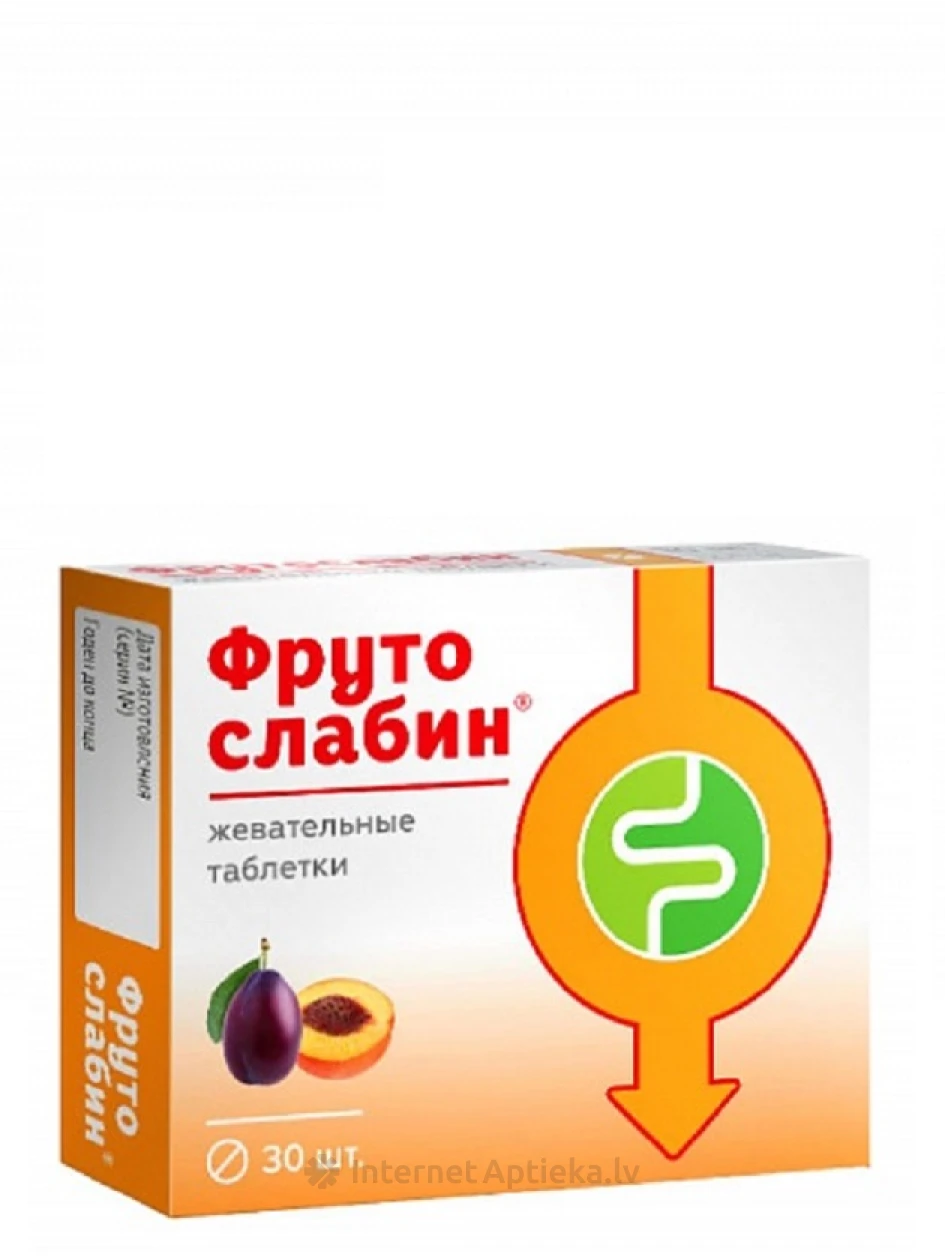 Frutoslabin 600 мг таблетки, 30 таблеток | internetaptieka.lv