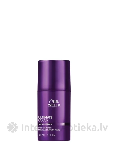Wella Professionals ULTIMATE COLOR Miracle juustesse jäetav intensiivne mask, 30 ml | internetaptieka.lv