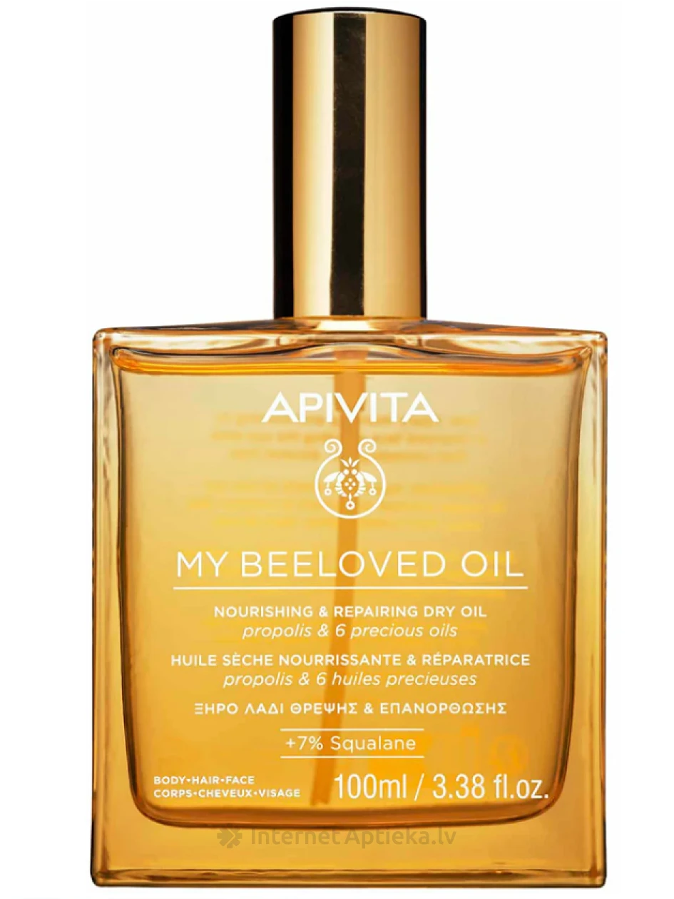 APIVITA MY BEELOVED Toitev õli kehale, 100 ml | internetaptieka.lv