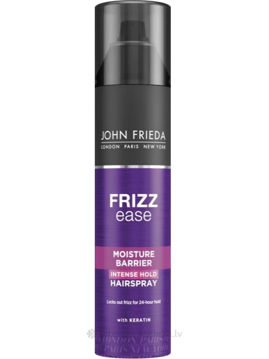 JOHN FRIEDA Frizz Ease Moisture Barrier intensiivse fikseerimisega juukselakk, 200 ml | internetaptieka.lv