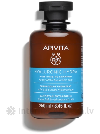 APIVITA HIALURONO HYDRA drėkinamasis šampūnas, 250 ml | internetaptieka.lv