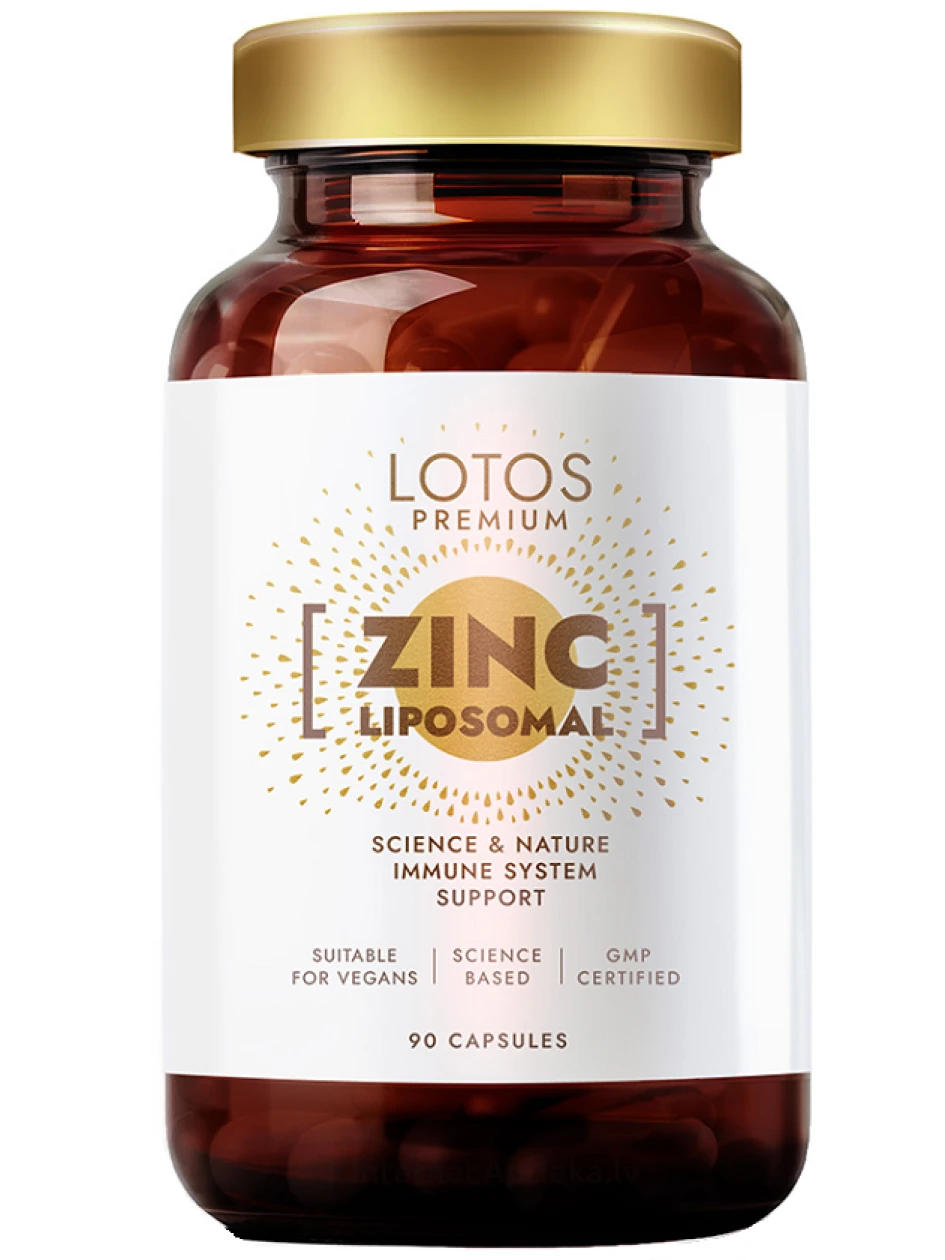 LOTOS PREMIUM Liposomal ZINC, 90  капсул | internetaptieka.lv