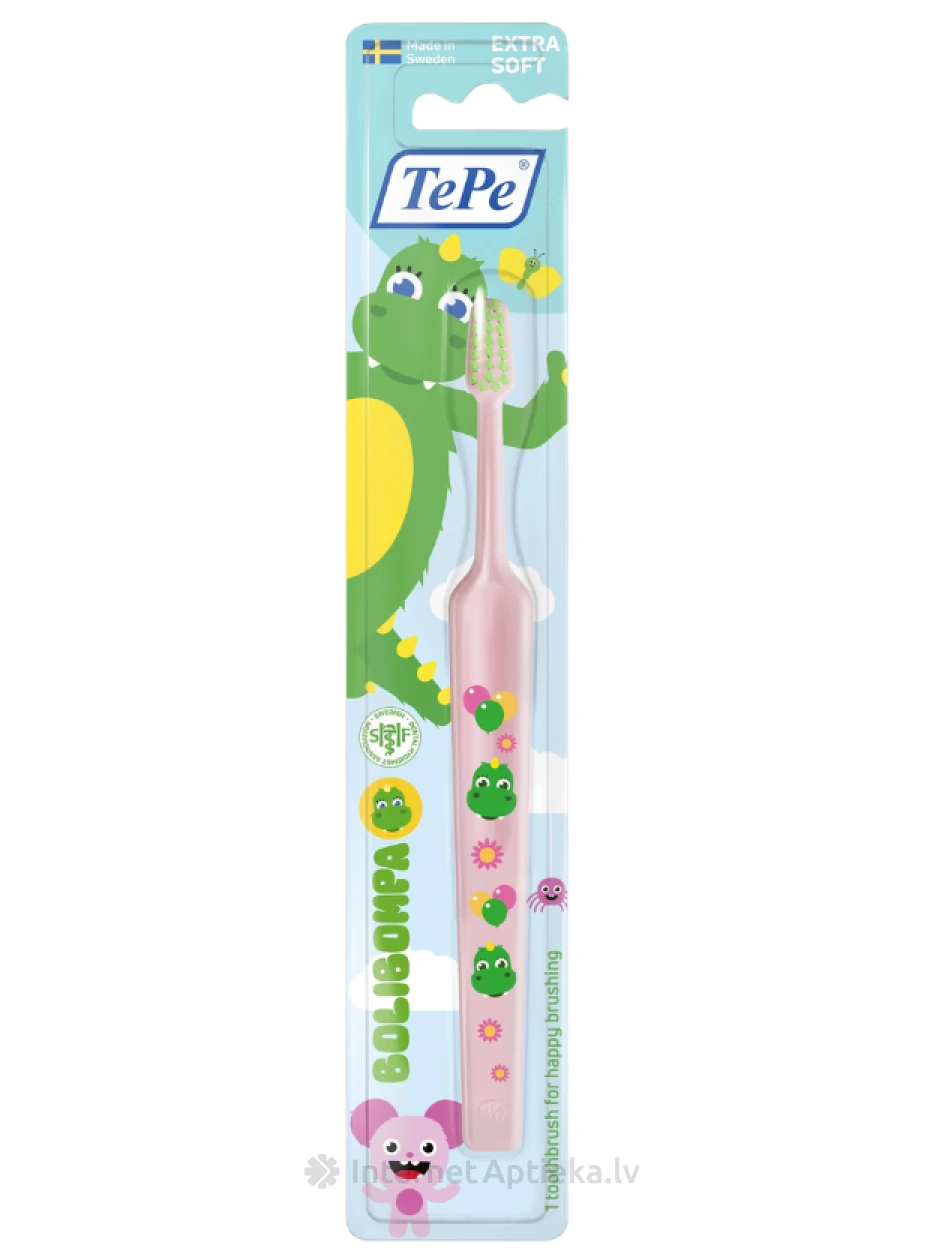 TePe Mini x-soft zobu birste (0–3) | internetaptieka.lv