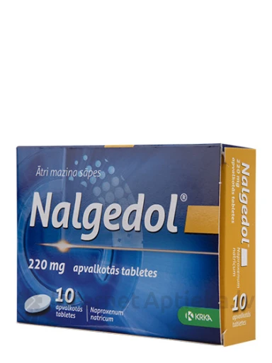 Nalgedol 220 mg, 10 tabletes | internetaptieka.lv
