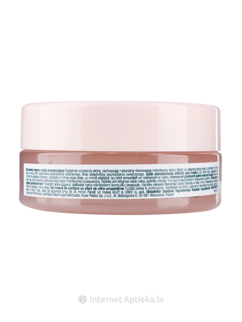 NUXE Very Rose Ultra-Fresh tīrīšanas želejas maska, 150 ml | internetaptieka.lv