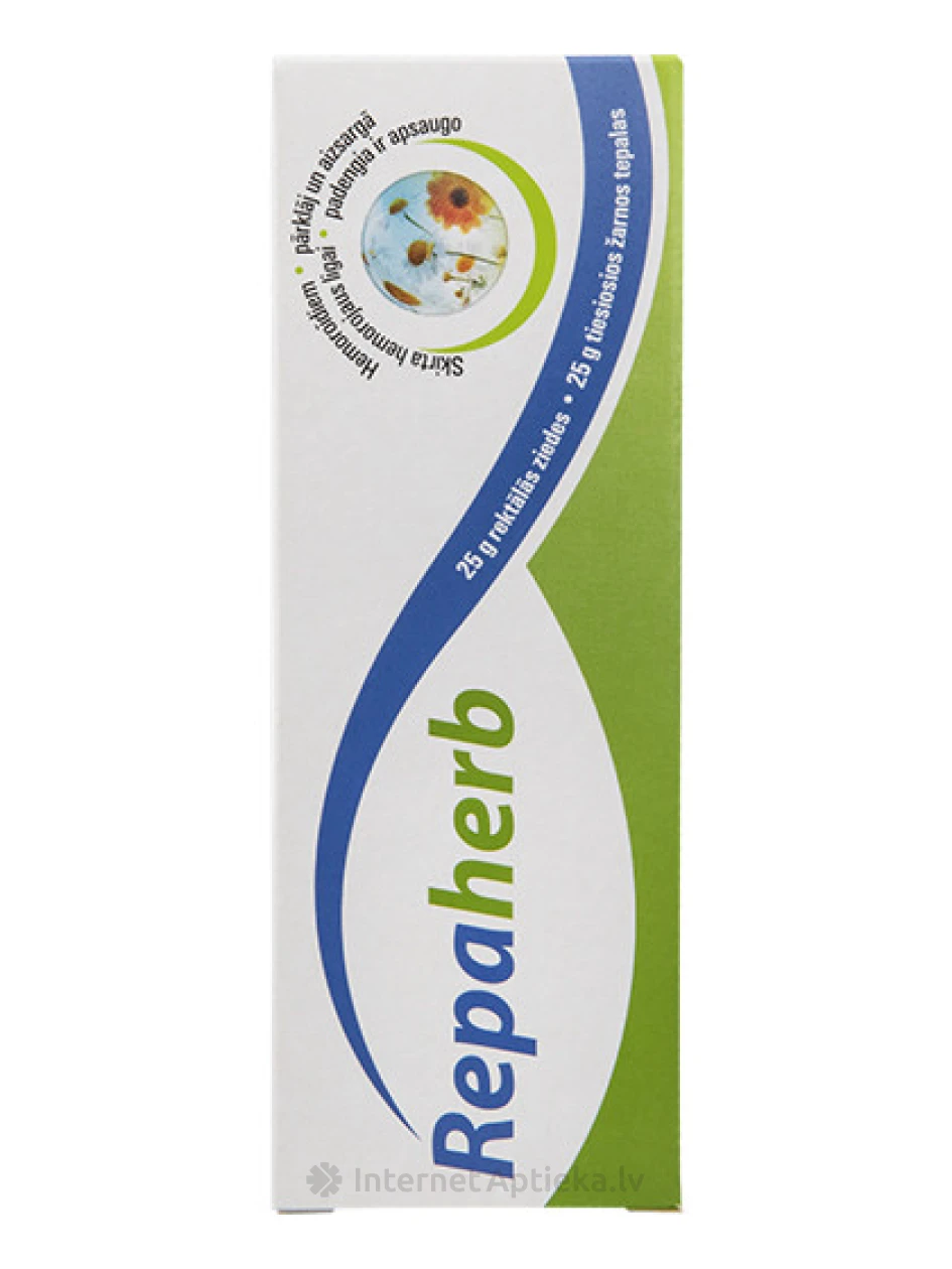 Repaherb ректальная мазь, 25 г | internetaptieka.lv
