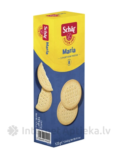 Schär Maria bezglutēna cepumi, 125 g | internetaptieka.lv