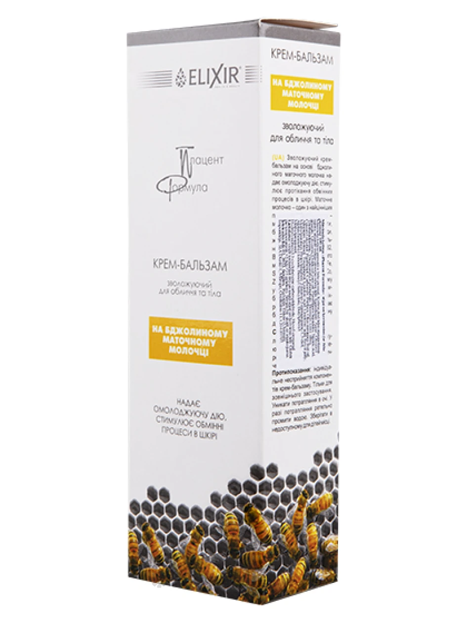 Eliksir Placent Formula krēms ķermenim un sejai ar bišu pieniņu, 100 ml | internetaptieka.lv