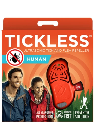 Tickless Human Oranža ultraskaņas repelenta ierīce | internetaptieka.lv