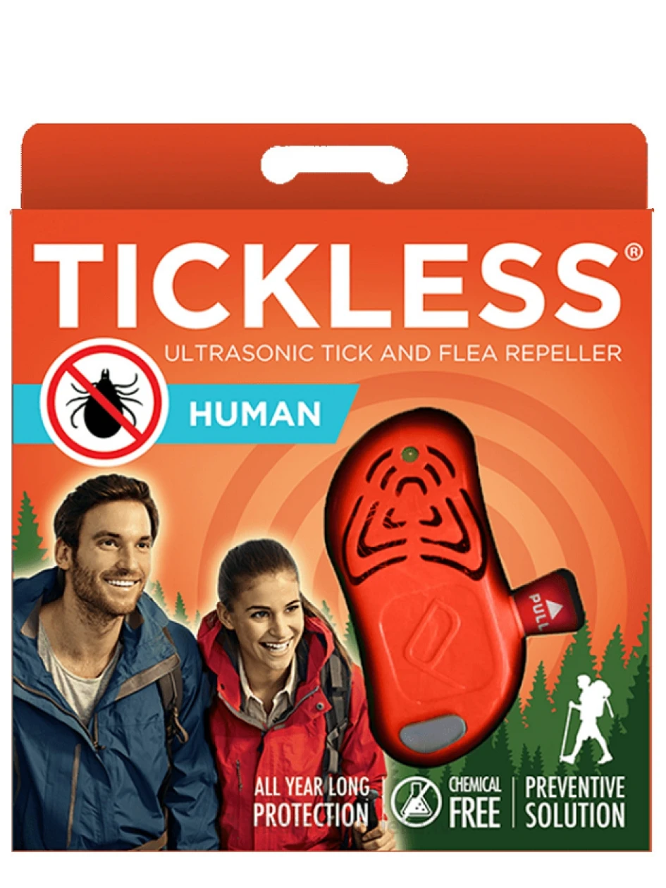 Tickless Human Oranža ultraskaņas repelenta ierīce | internetaptieka.lv