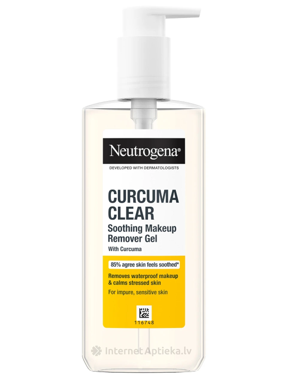 NEUTROGENA Curcuma Clear 3in1 гель, 200 мл | internetaptieka.lv