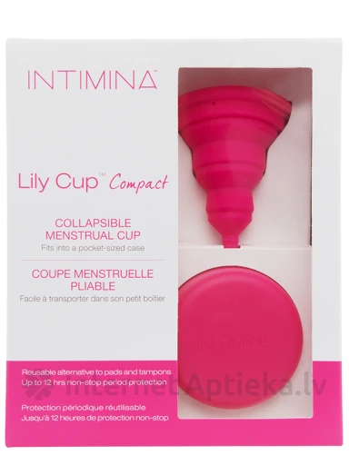 Intimina Lily Cup Compact менструальная чашечка, Размер B, 1 шт. | internetaptieka.lv