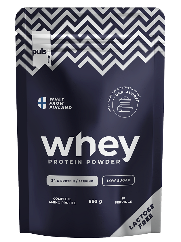 Puls Nutrition Whey proteīna pulveris bez