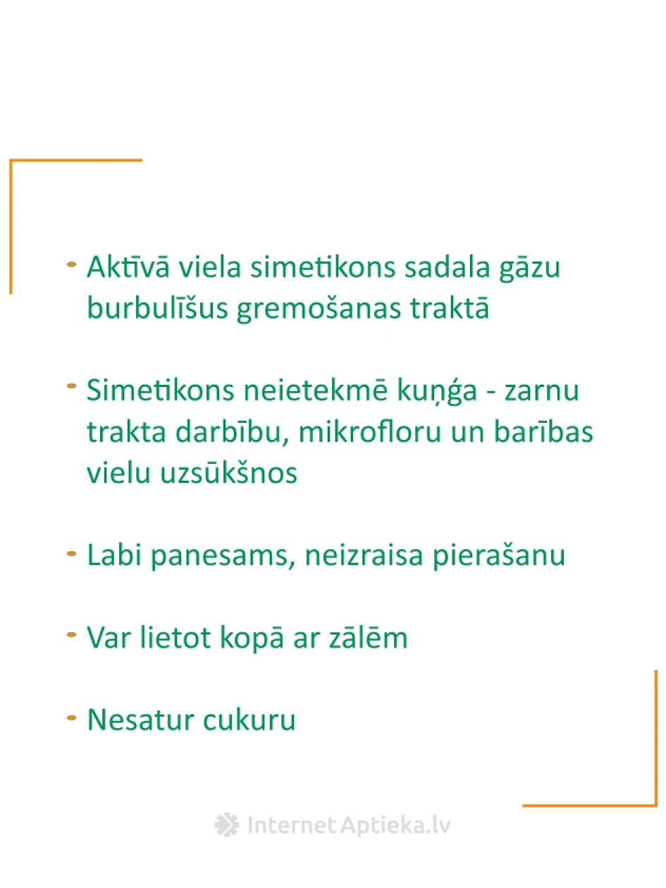 Simetigast Forte, 60 pehmekapslit | internetaptieka.lv