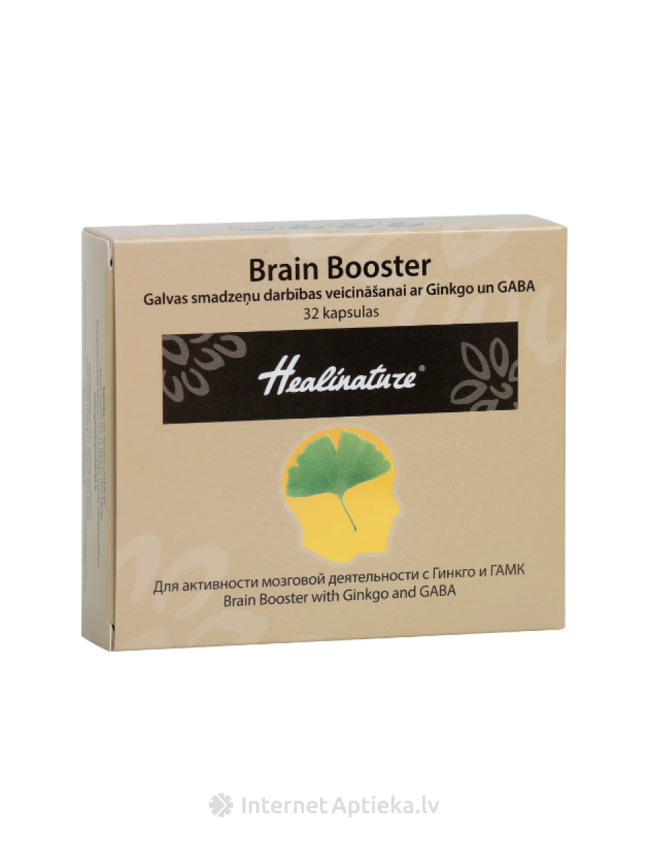 Healinature aju funktsiooni jaoks, 32 kapslit | internetaptieka.lv