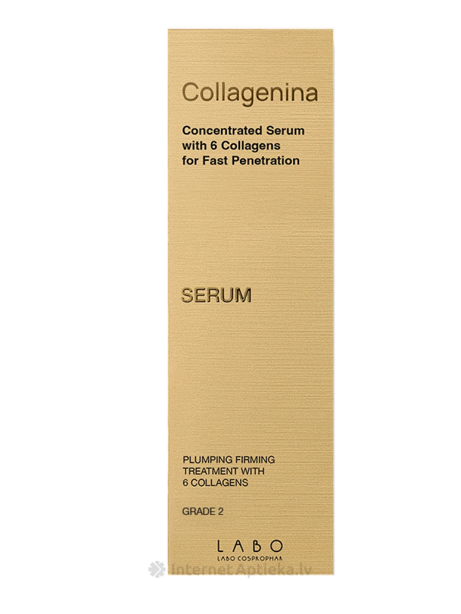 Collagenina serums ar 6 veidu kolagēniem Intensitāte 2, 30 ml | internetaptieka.lv