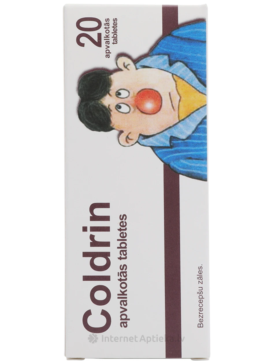 Coldrin, 20 таблетки | internetaptieka.lv