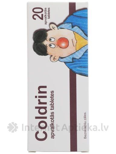 Coldrin, 20 таблетки | internetaptieka.lv