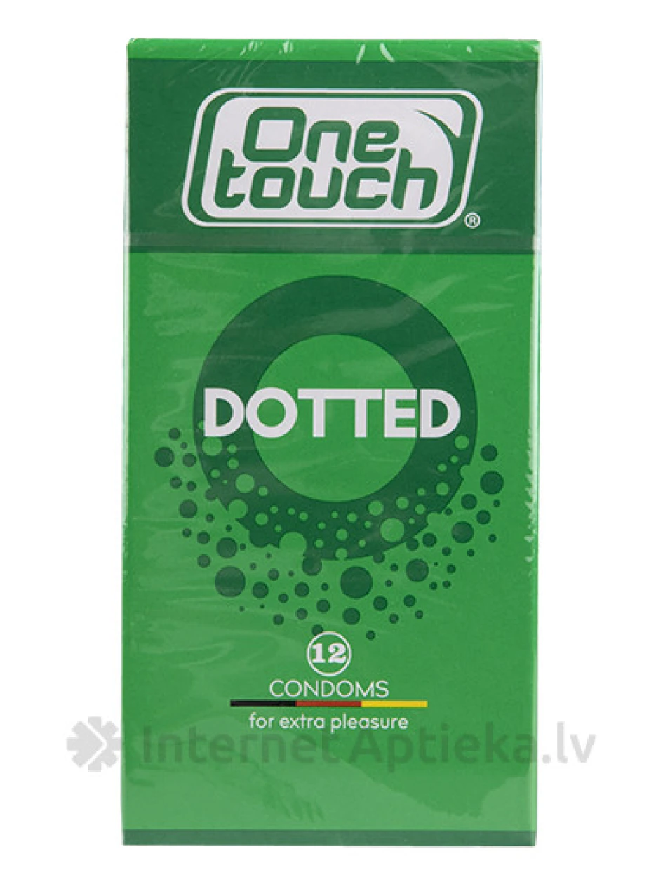One Touch Dotted Презервативы, 12 шт. | internetaptieka.lv