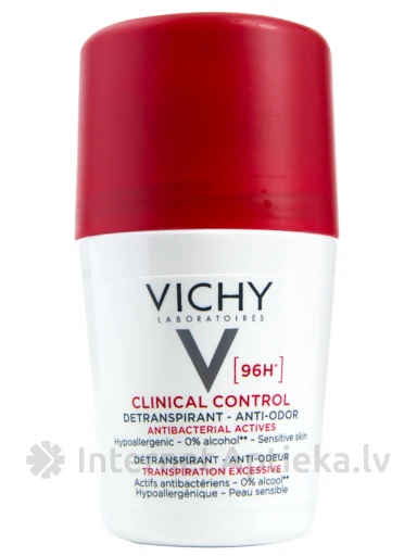 Vichy Deo Roll Clinical control dezodorants 96 st., 50 ml | internetaptieka.lv