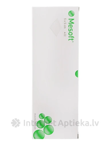 Mesoft sterilas ķirurģiskās salvetes 5 x 5 cm, 150 gb. | internetaptieka.lv
