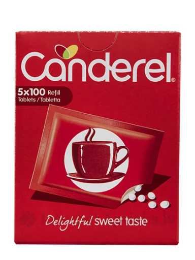 Canderel saldinātājs, 5 x 100 tabletes | internetaptieka.lv