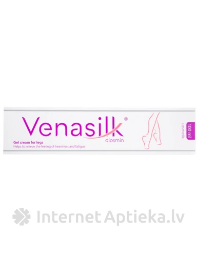 Venasilk geel-kreem jalgadele, 100 ml | internetaptieka.lv