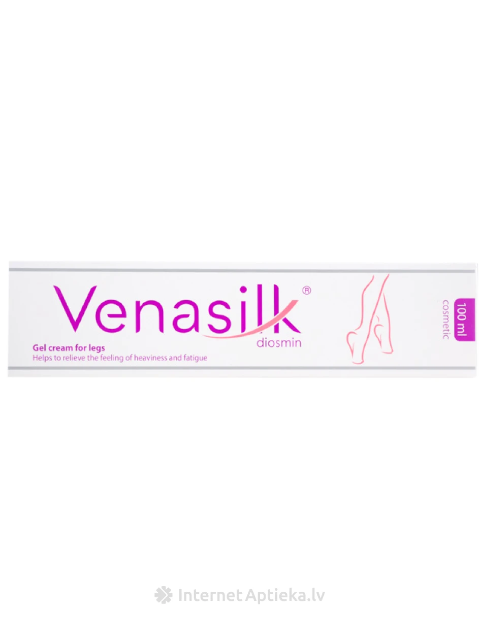 Venasilk geel-kreem jalgadele, 100 ml | internetaptieka.lv