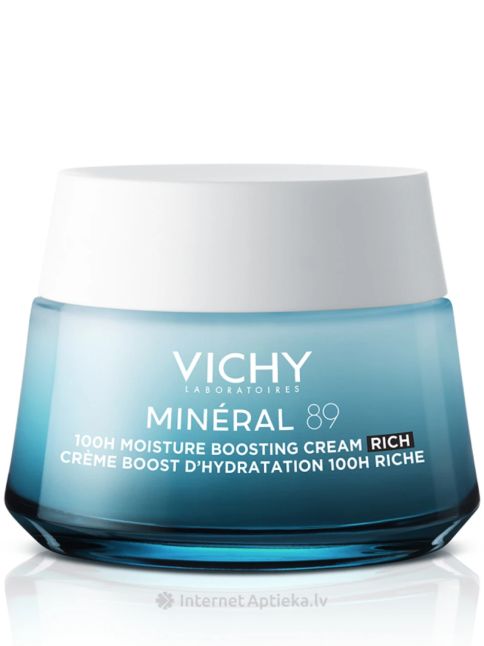 Vichy Mineral 89 Rich Увлажнающий крем для сухой кожи, 50 мл | internetaptieka.lv