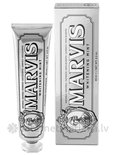 MARVIS valgendav hambapasta piparmündi maitsega, 85 ml | internetaptieka.lv