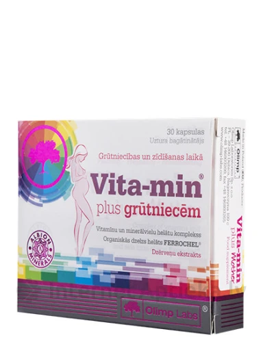 Olimp Labs Vita-min plus для беременных женщин, 30 капсул | internetaptieka.lv