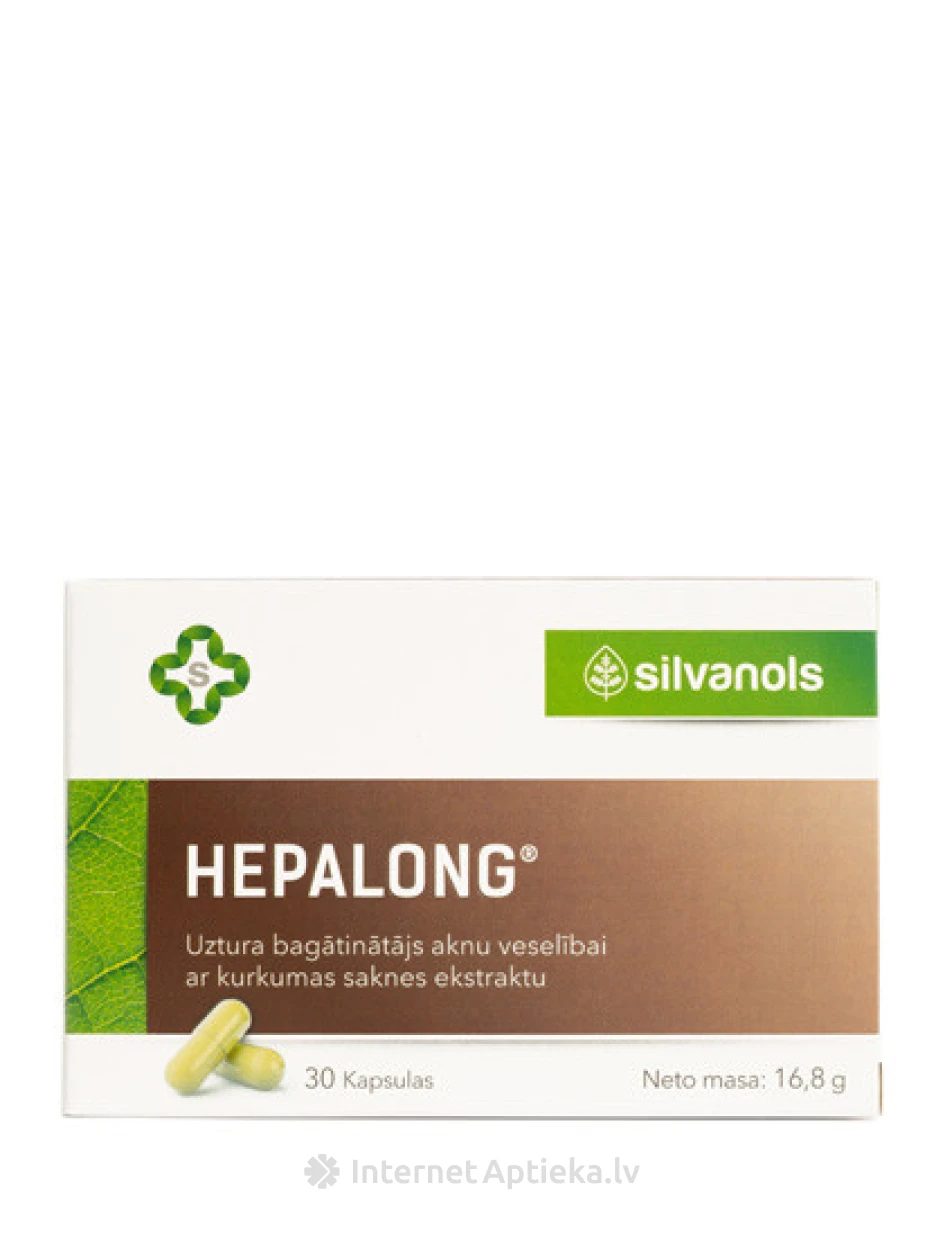 Silvanols Hepalong, 30 kаpsulas | internetaptieka.lv