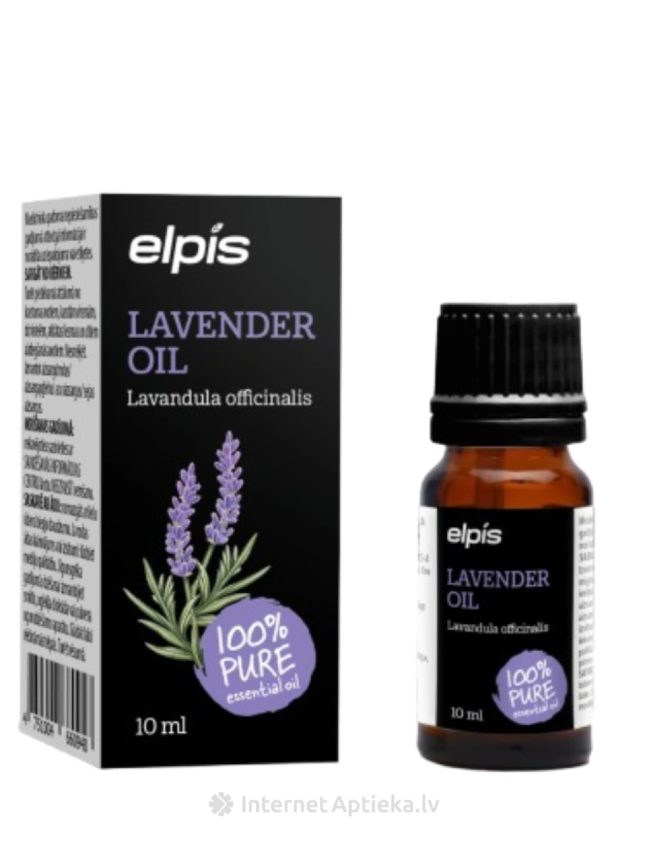 Elpis Lavandu ēteriskā eļļa, 10 ml | internetaptieka.lv