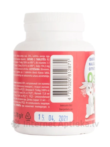 Osteonorm Multi for Kid 700 mg, 100 tabletes | internetaptieka.lv