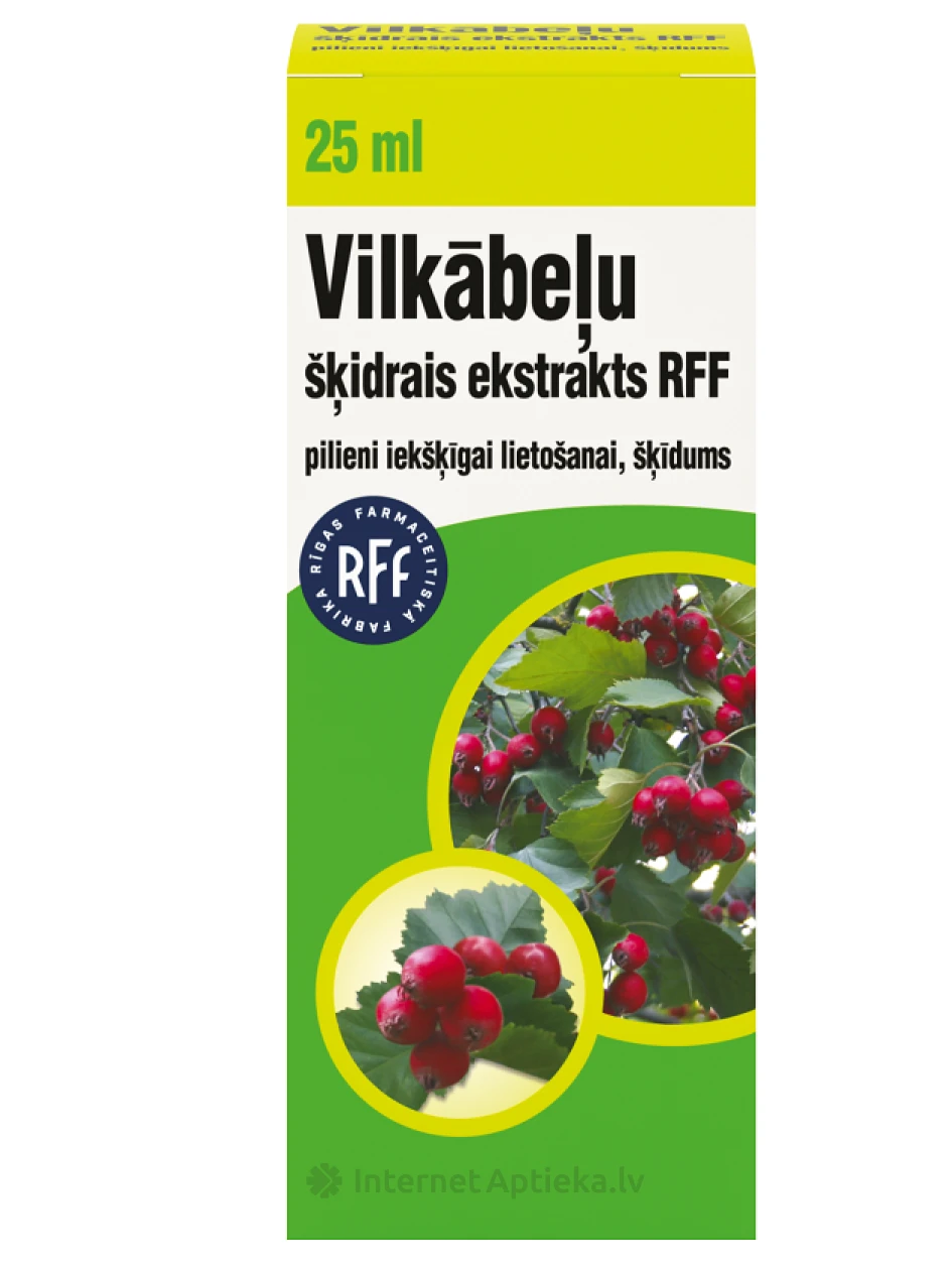 Vilkābeļu šķidrais ekstrakts pilieni, 25 ml | internetaptieka.lv